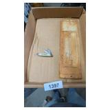 Two Blade Knife & Metal Standard Thermometer