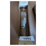 Standard White Crown Gasoline Sample Bottle