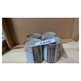 (4) Cans Echo 2- Cycle Oil