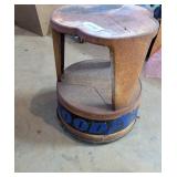 Metal Rolling Shop Stool