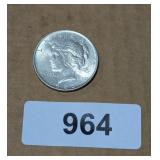 1923 Silver Peace Dollar