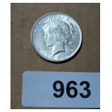 1923 Silver Peace Dollar