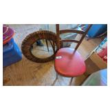 Mirror & Chair