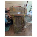 Vintage Wood Sled