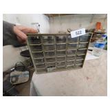 Plastic Organizer w/ Contents