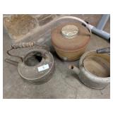 (2) Tea Pots & Cooler