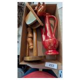 Wooden Napkin Holder, Paper Towel Holder & Other