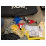 Outdoor Game Badminton, Wiffle Ball, Darts &