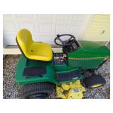 John Deere Riding Mower - 54", Diesel, 1740 hrs