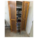 3-Door Wood Cabinet