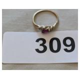 Ring w/ Red Stone