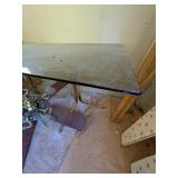 Glass Top Table