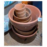 Flower Pots - plastic & clay