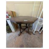 Octagon Wood Table