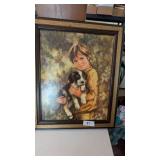 C. Mitchell Picture Boy & Dog