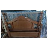 Queen Oak Bed