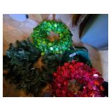 Christmas Tree Stand, Garland, & Other