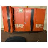 (2) Metal Niehoff Cabinets - Some Contents