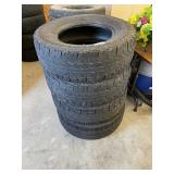 (4) Kendra P255/70R16 Tires