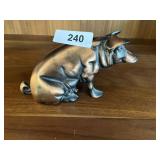 Pig Bank Repro Says Souvenir Chicago Stock Yard