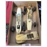 Testors Indy Cars + (2) Avon Cars