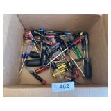 Assorted Screwdrivers - Some Craftsman