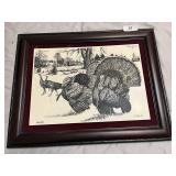 Eddie LeRoy Molded Turkey Print 693 Out of 1700