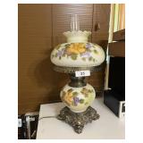 Hand Painted Parlor Lamp