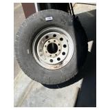 Eight Lug Rim 16" + Tire