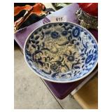 Blue Asian Bowl