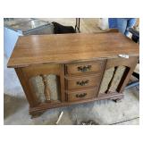 Zenith AM/FM, 8 Track & Record Player Console