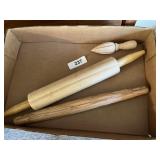 Wooden Rolling Pins & Juicer