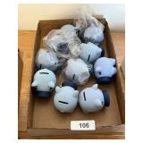 Crane Credit Union Piggy Banks Plastic