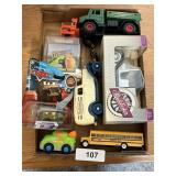 (2) Car Banks + Other Toys