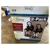(2) Outdoor Wall Lanterns -**
