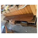 Wooden Bench - Approx. 9ft. L