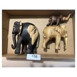Wooden Elephants