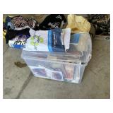 Tote w/ Lid + Cookbooks & Other