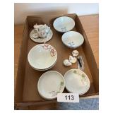Asian Bowls & Tea Set