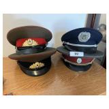 (4) Soviet Union Russia Military Hats