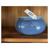 UHL Blue Bean Pot w/ Lid