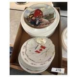 Assorted Decorative Plates & China Bowls