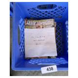 Milk Crate w/ Adult Literature - Approx. 20