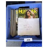 Milk Crate w/ Adult Literature - Approx. 50