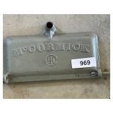 McCormick Cover Plate