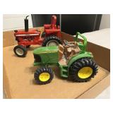 (2) Plastic Tractors