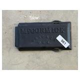 McCormick Cover Plate