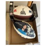 (2) Footballs Colts & Indianapolis 2012 Super