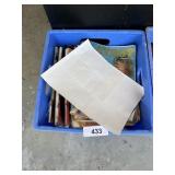 Milk Crate w/ Adult Literature 1970