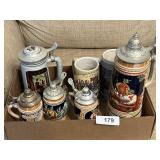 Assorted Steins